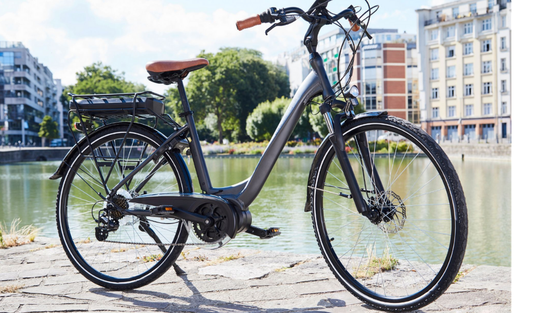 Vélo électrique pour femme 24 pouces EssentielB Urban 600 24"