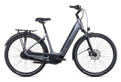Cube Supreme Hybrid Pro 500 Easy Entry Shimano Nexus 8V 500 Wh 700 mm Gris Flash 2022