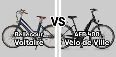 Comparatif : Voltaire Bellecour vs Vélo de Ville AEB 400