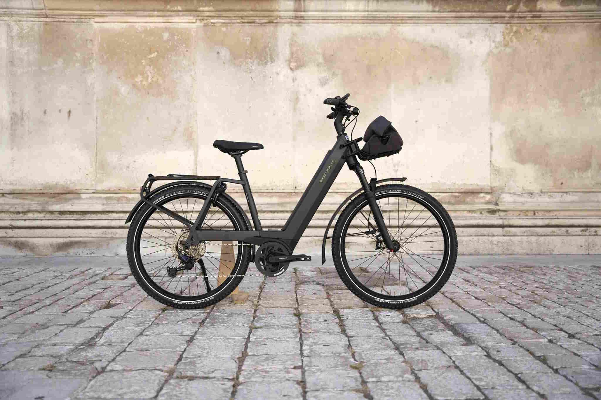 Un vélo électrique de ville 