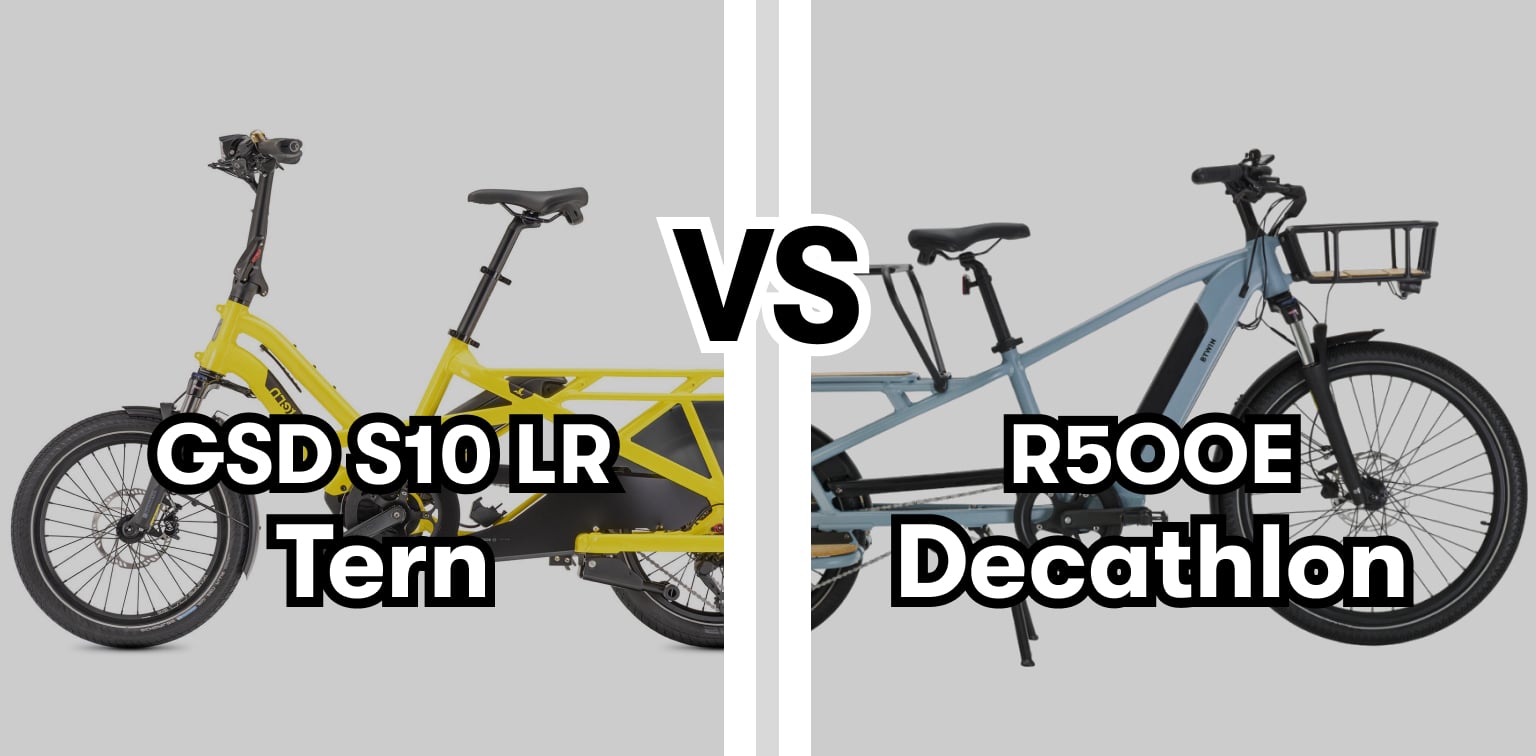 Comparatif : Tern GSD S10 LR vs Decathlon R500E