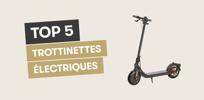 Top 5 : Trottinettes électriques à acheter en 2023